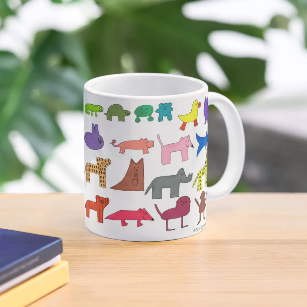 

18 Animals Coffee Mug Breakfast Pottery Cups Cups Of Mug