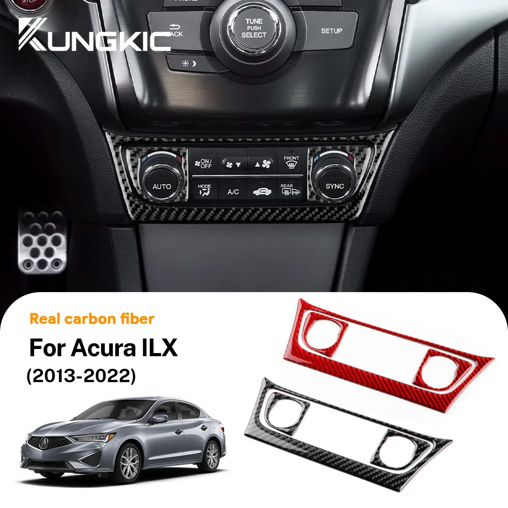 Deluxe Soft Carbon Fiber Car Center Console Screen Sticker