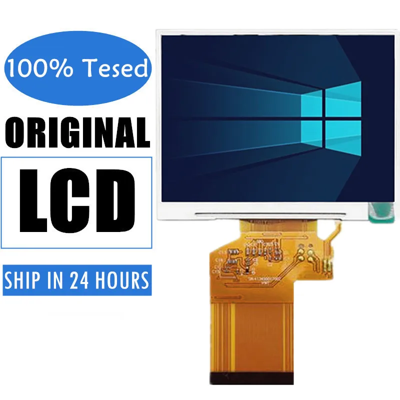 Inch Inch Polegadas Tela Lcd para Cog-t350mcqh05 Display Reparação Substituição sem Tela Sensível ao Toque 3.5