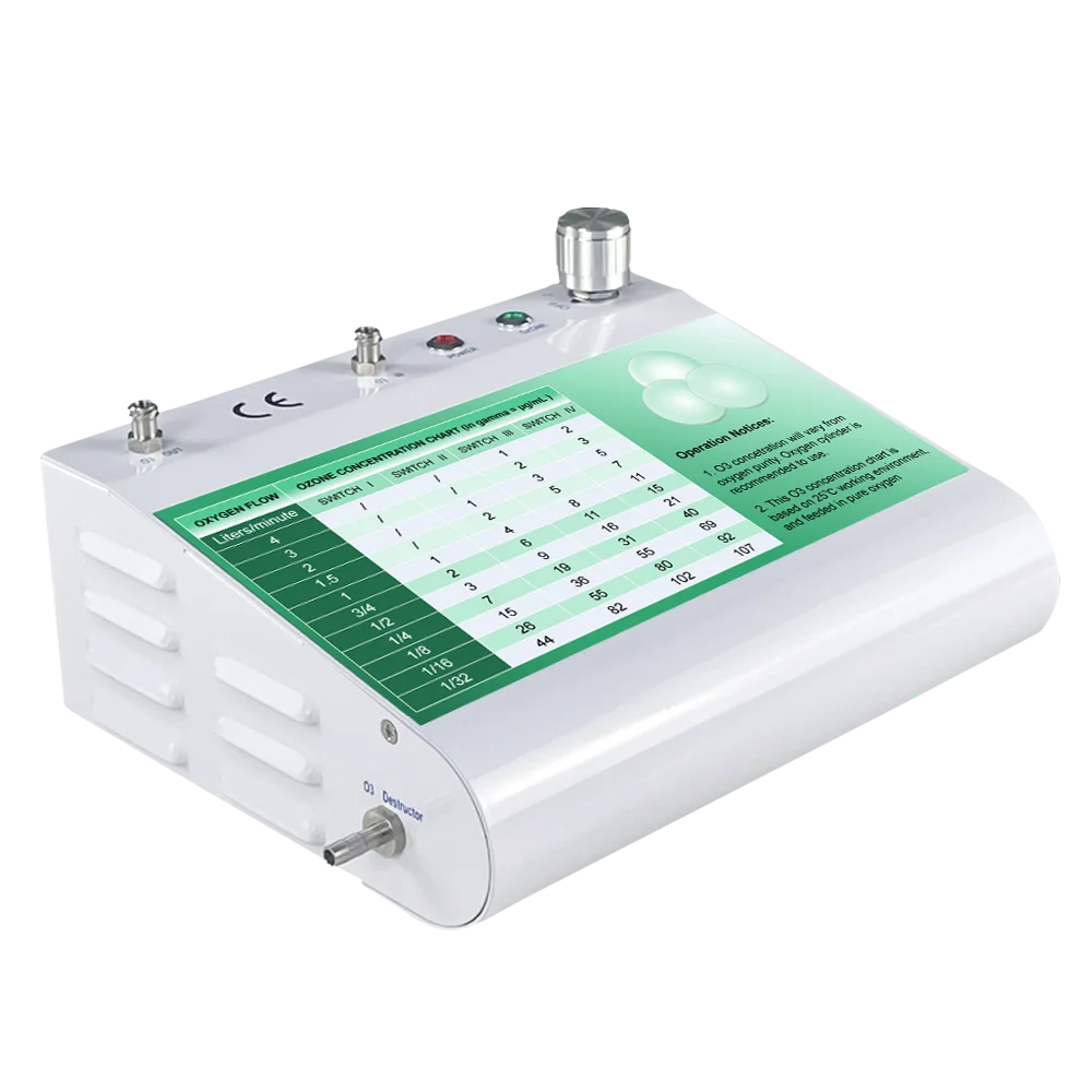 German Technology Ozone Therapy Device 1-132 ug/ml ozone therapy equipment medical ozone generator with ozone catalyst destruct 2