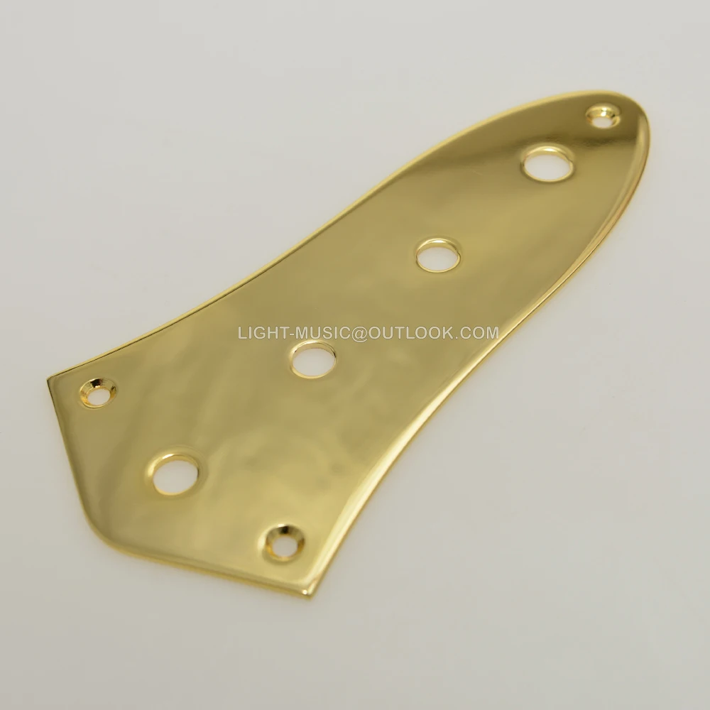 4 Holes Vintage Control Plate Metal For Jazz JB Style Bass Instrument Accessories