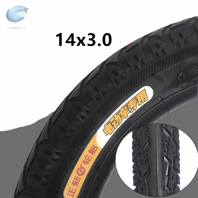 3.00-10 / 14x3.2 fits Electric vehicle Electric Scooters e-Bike 14*3.2  300-10 Explosion-proof 14 inch Vacuum Tubeless Tire - AliExpress