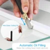 Cutter 2mm-20mm & Glass Cutting Oil, Upgrade Glass Cutting Tool with Automatic Oil Feed, Glass Cutter 3