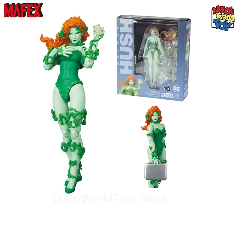 100% Originale Mafex 198 Mafex Poison Ivy Batman Hush Ver. In Stock Anime Action Collection Figure Model Toys