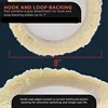 6/7/8in Wool Polishing Pads 100% Natural Wool Buffing Pad for Compound Cutting Polishing with Hook And Loop Grip 2