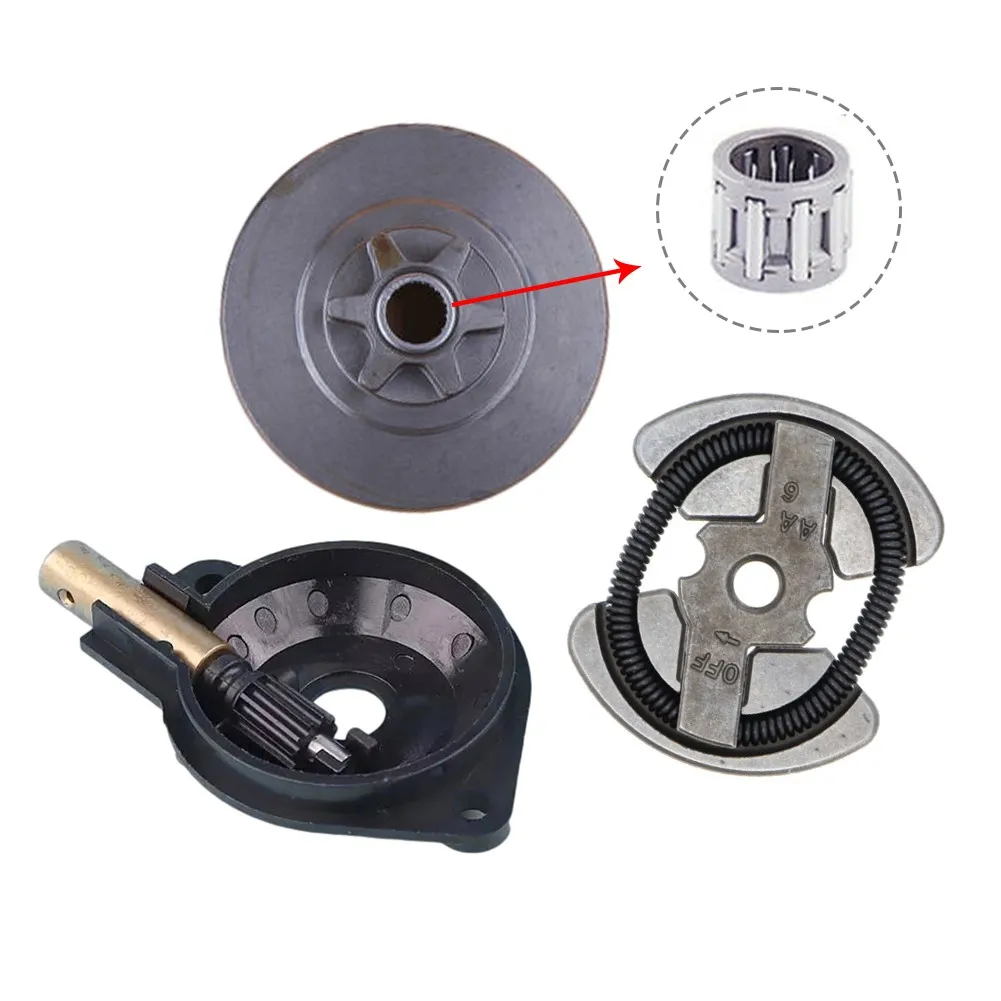 Affidabile Pompa Dell'Olio Del Tamburo Della Frizione Cilindrica 38 In6T, Compatibile Con La Ruota Dentata Della Motosega Husqvarna 120 Mark Ii, Garan