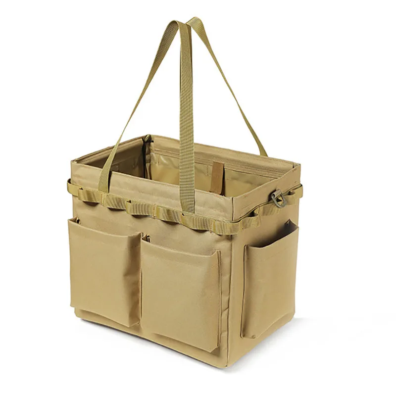 Travel Outdoor Tool Storage Box Large Capacity Camping Bag Multifunctional Handbag Storage Pack Picnic Supplies NEW
