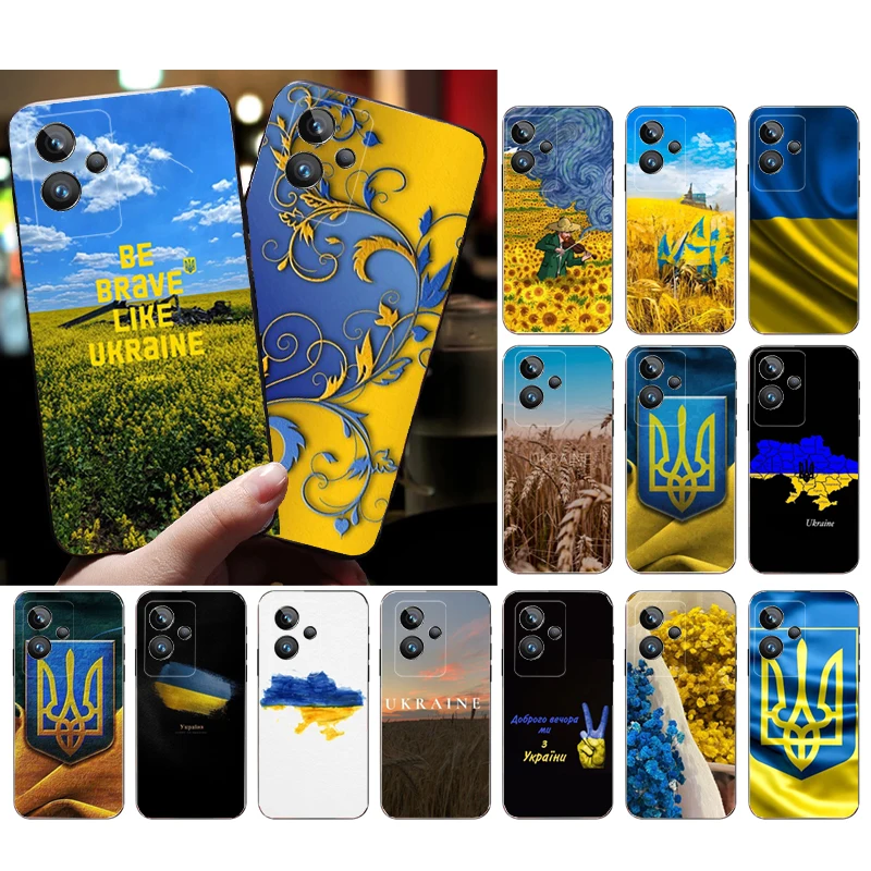 

Phone Case For OPPO Realme C11 C21 C20 C15 7 7i 8 X7 Pro Reno4 Reno5 Reno7 Reno8 Reno6 Pro Ukraine Shell