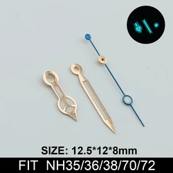Green Luminous Watch Hands for Automatic Movement - Premium Watch Accessories (23 Blue green)