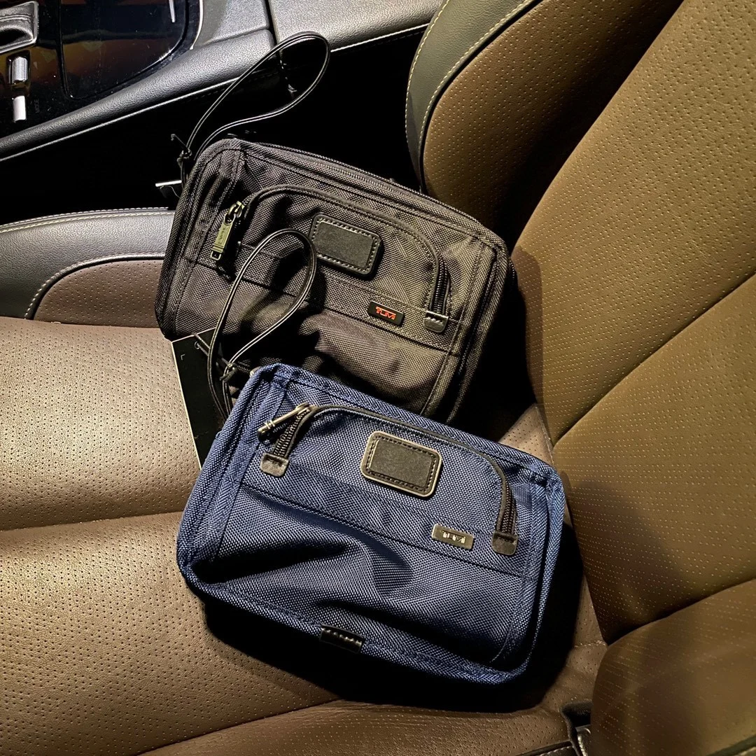 Tumi Men's Clutch Ballistic Nylon Multifunctional Business Casual