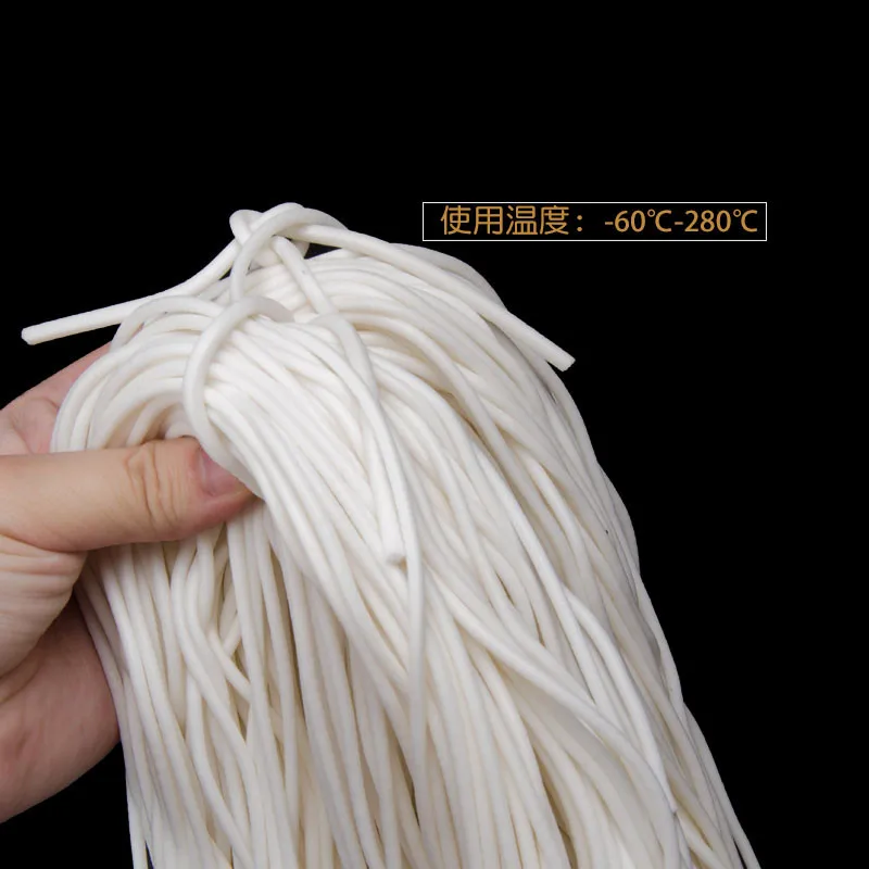 Silicone Rubber Foam Cord seal strip 10 meters door seal strip sealing strip tape window seal strip sealing tape sealing strip rubber seal strip rubber door weatherstripping silicone seal strip
