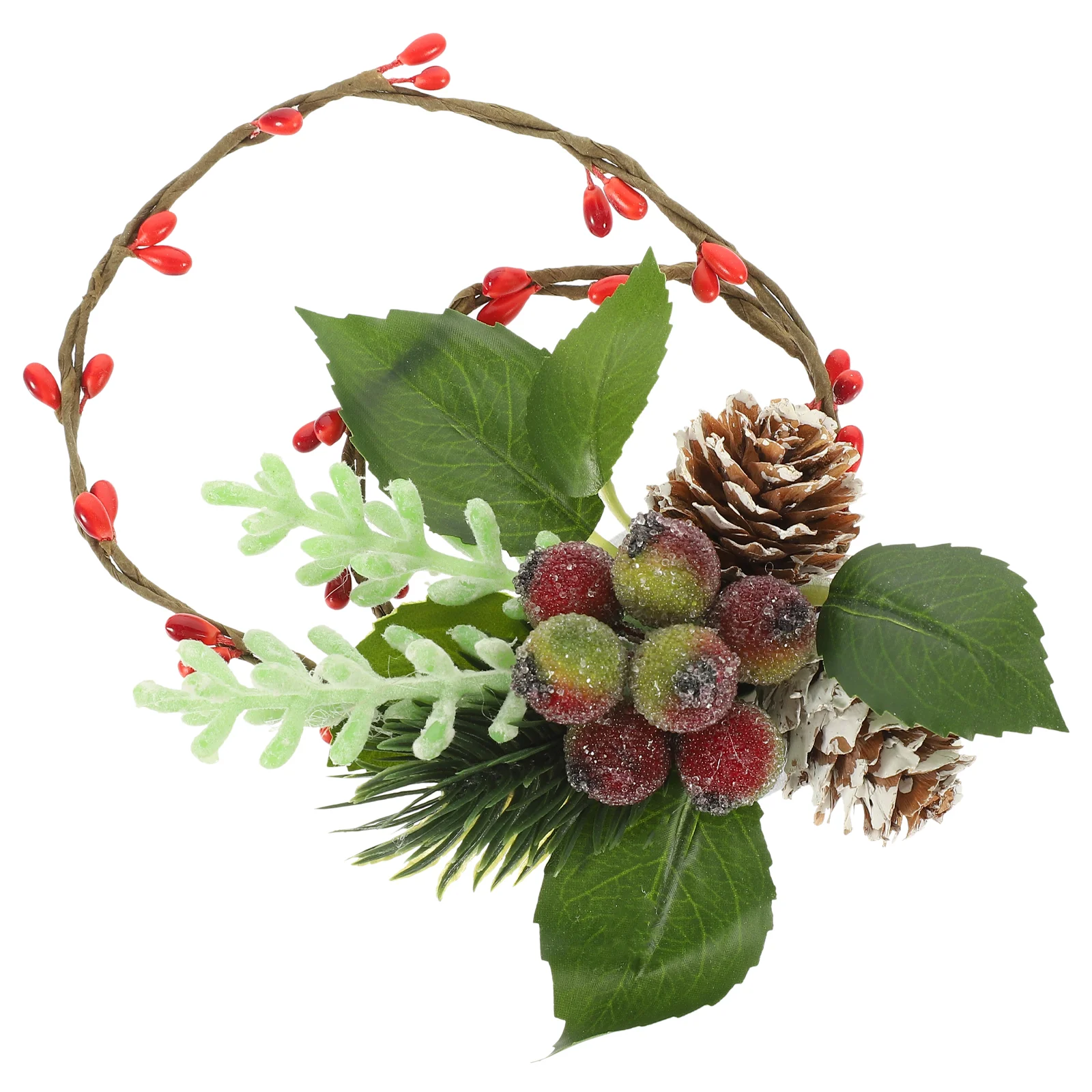 

Рождественское маленькое искусственное Рождественское украшение, подвесное украшение для рождественской елки