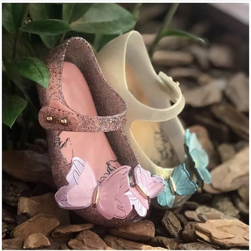 New Girls Princess Shoes Baby Summer Children\'s Sandals Kindergarten Soft Anti Slip Spring dress Sandals HMI039