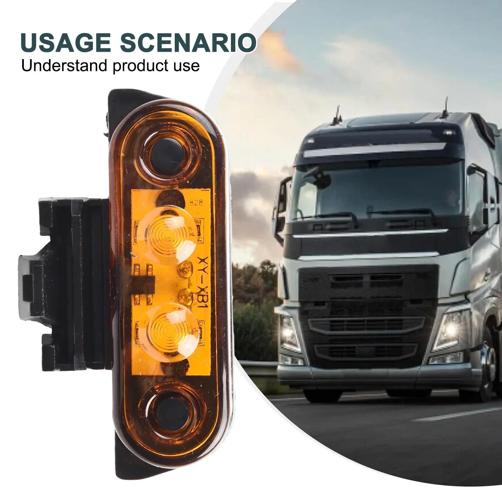 LED Cab Roof Light Strobe-Warning Light Roof Top-Emergency