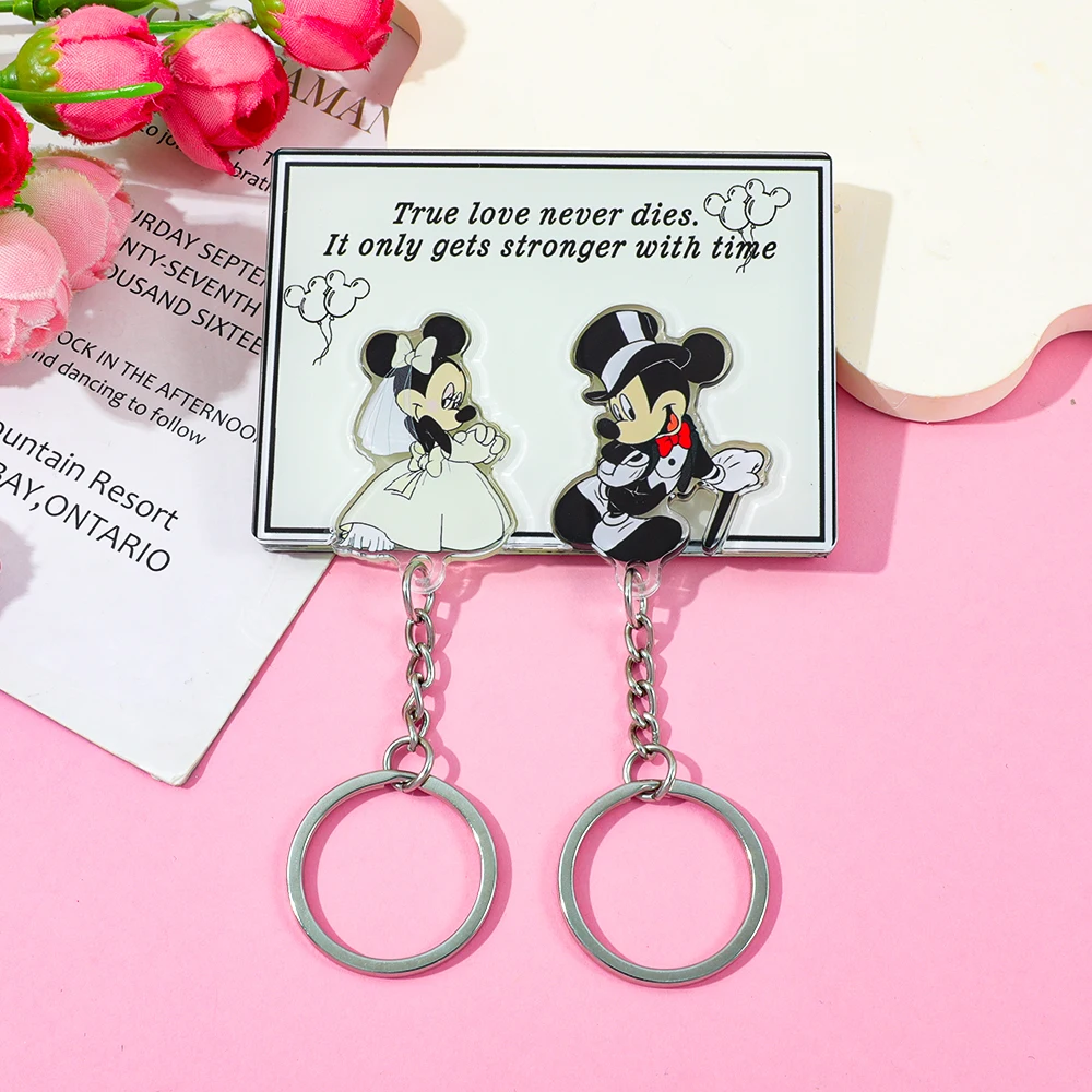 1 Paire De Porte-Clés Mignons Pour Couples, Cadeaux Amusants