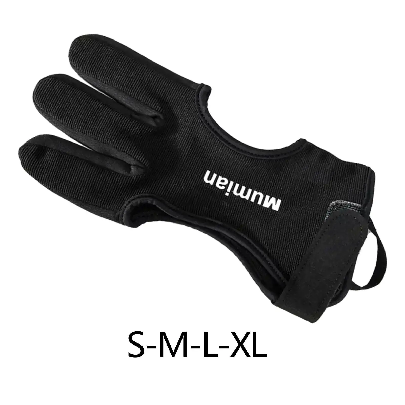 Archery Glove Breathable for Left and Right Hand Nonslip Padded Tips Archery