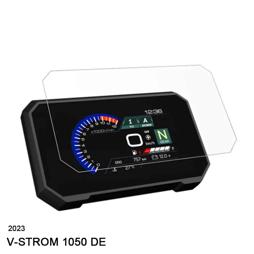 

2023 V-STROM 1050 DE Accessories Dashboard Screen Protector for Suzuki V STROM 1050DE Screen Protector Scratch Protection Film