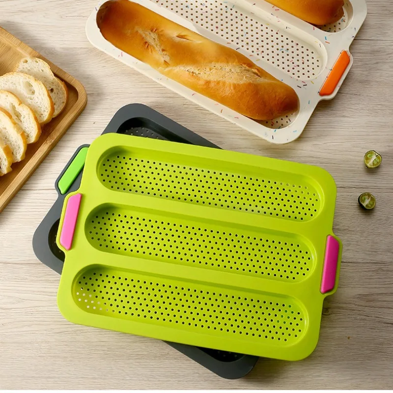 Silicone Bread Baking Tools Silicone Baguette Mold Pans Silicone