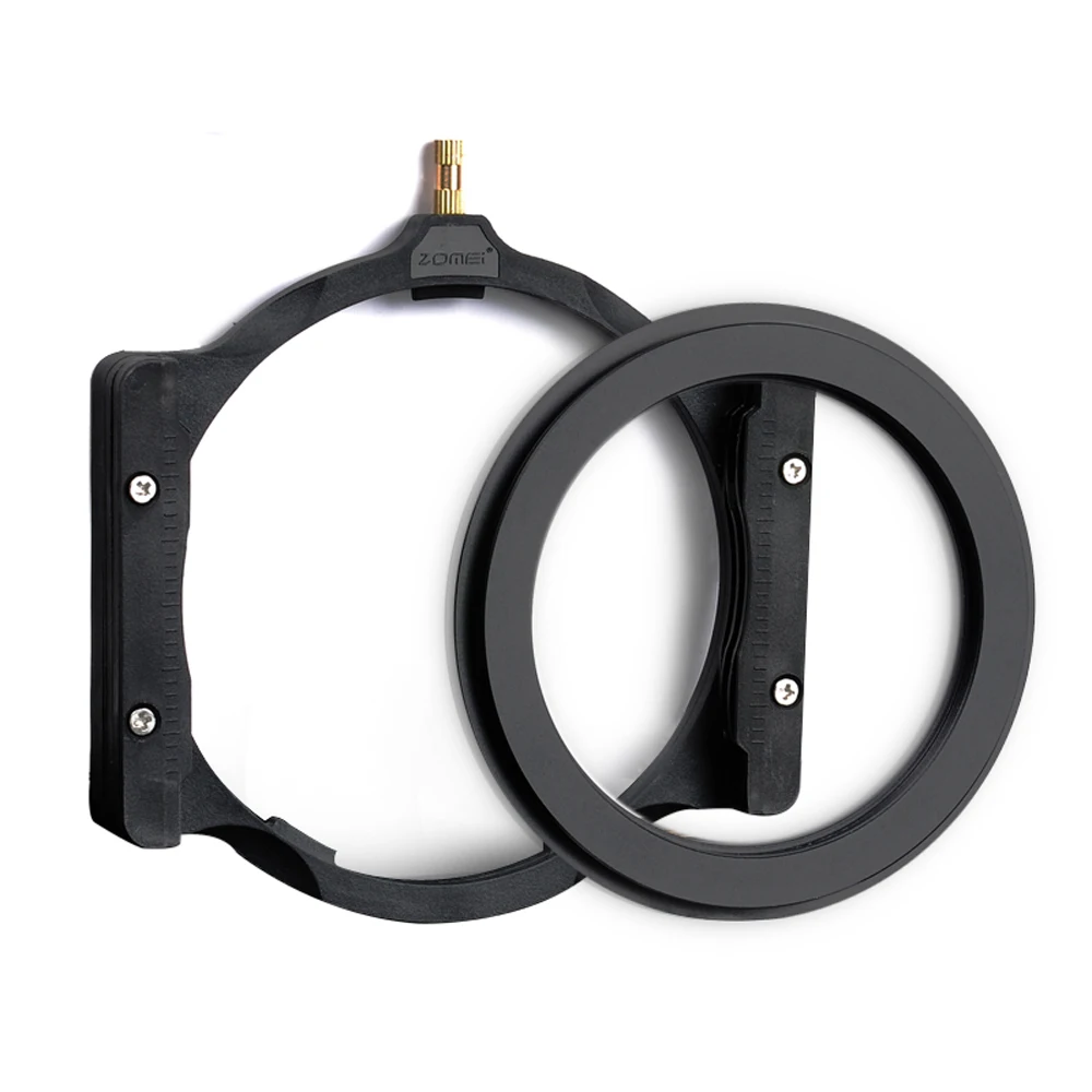 ZOMEI 다기능 필터 홀더 및 어댑터 링, 코킨 Z 리 100mm 필터용 원형 필터 사용 가능, 67mm, 72mm, 77mm, 82mm, 86mm