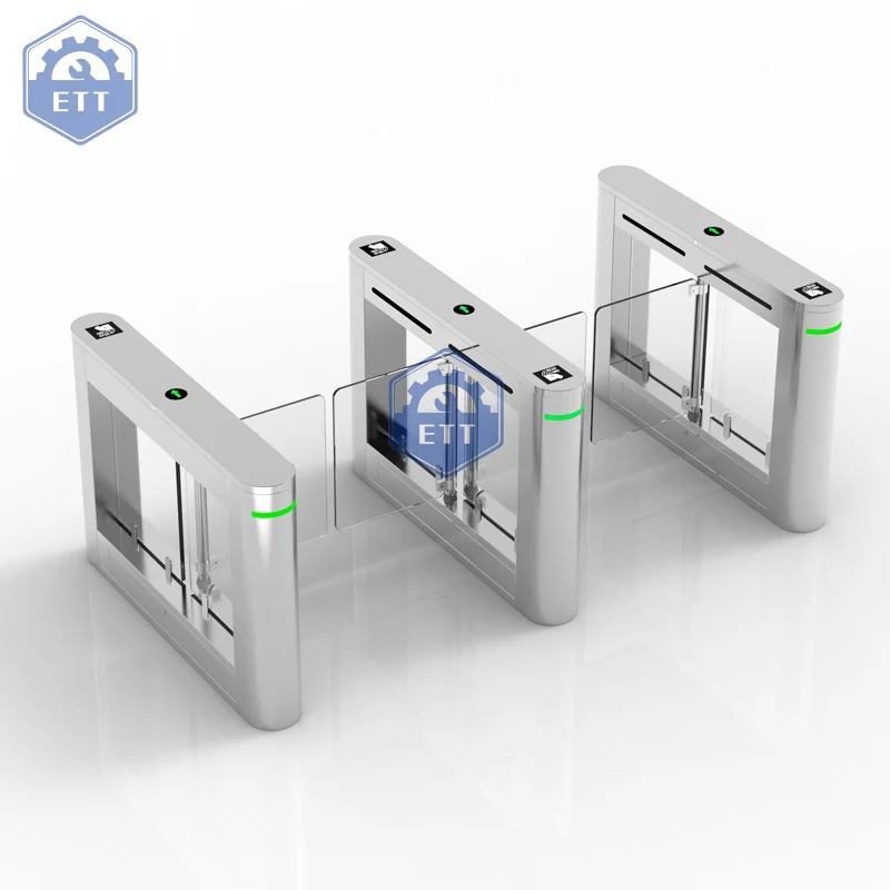 

Swing Barrier Speed Gate turnstile for Access Control Card or QR code or facial recognition