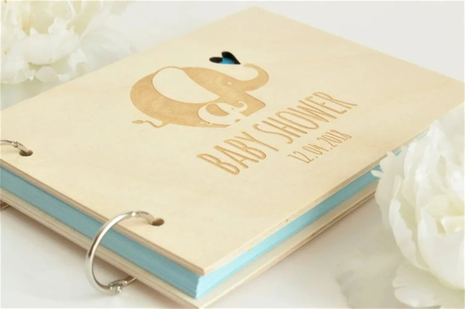 Customize Any Text Cross Wood Baby Shower Guest Book Photo Guest Book Baby Album Sign In Birthday Guestbook Photo Albums
