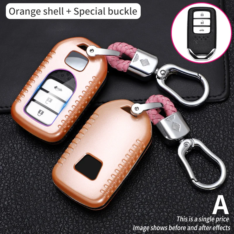 Cover chiate/telecomando per Honda Civic Accord CR-V CRV Fit City Odyssey XR-V Pilot Shell Bag accessori Auto - Sa379905c03fb478e95d0657c16a82e99a