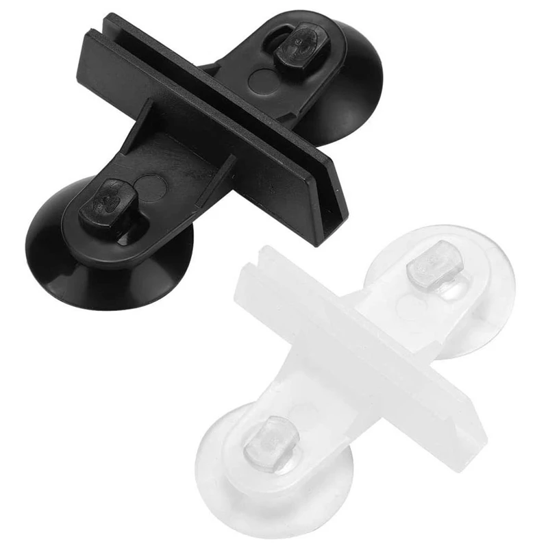 Divisor Para Acuario - 40 Ventosas PVC (Negro)