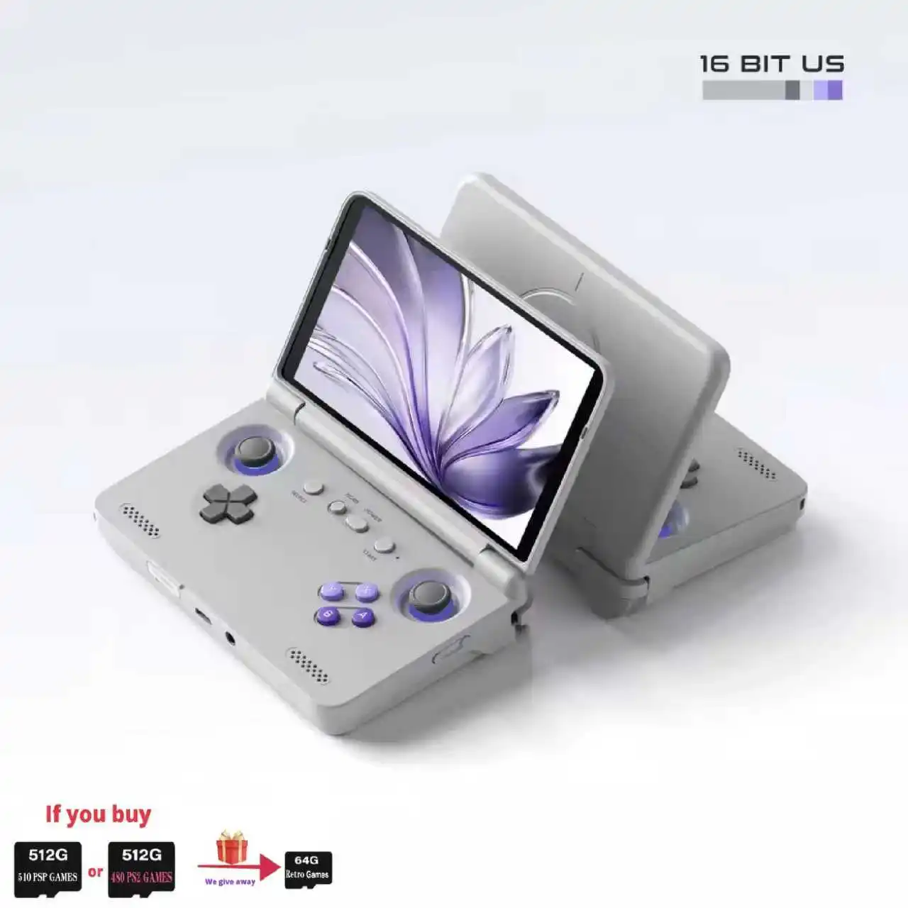 その他 Retroid Pocket flip 2 Amazon.com: Retroid Pocket Flip 2 Retro Game Console, 5.5