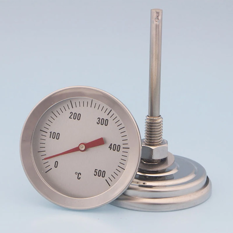 BBQ Thermometer Stainless Steel Barbecue Charcoal Grill Smoker Temp Gauge and Heat for Cooking Meat 3