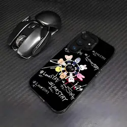 Vibrant S - Stray - K - Kids Skzoos Kpop Phone Case - Colorful Cover - Galaxy S23FE (Black1)