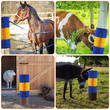 Livestock Scratch Brush – For Cows, Horses, Sheep & Pigs 9