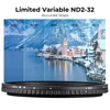 K&F Concept Variable ND2-ND32 Neutral Density Filter (Nano-X) 58mm 67mm 72mm 77mm 82mm 28-Layer Water And Scratch Proof Coatings 4