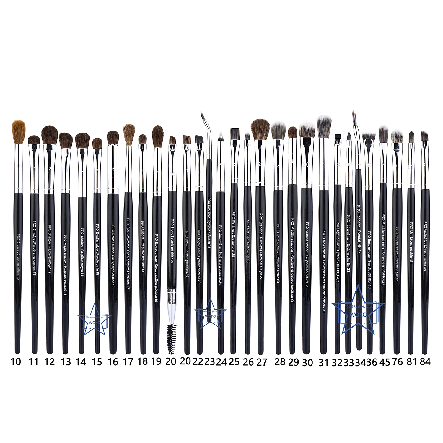 

Профессиональная Точная кисть для сгибания, кисть для растушевки глаз, маленькие кисти для сгибания, кисти для макияжа, конский волос, конический сгиб, инструмент для макияжа