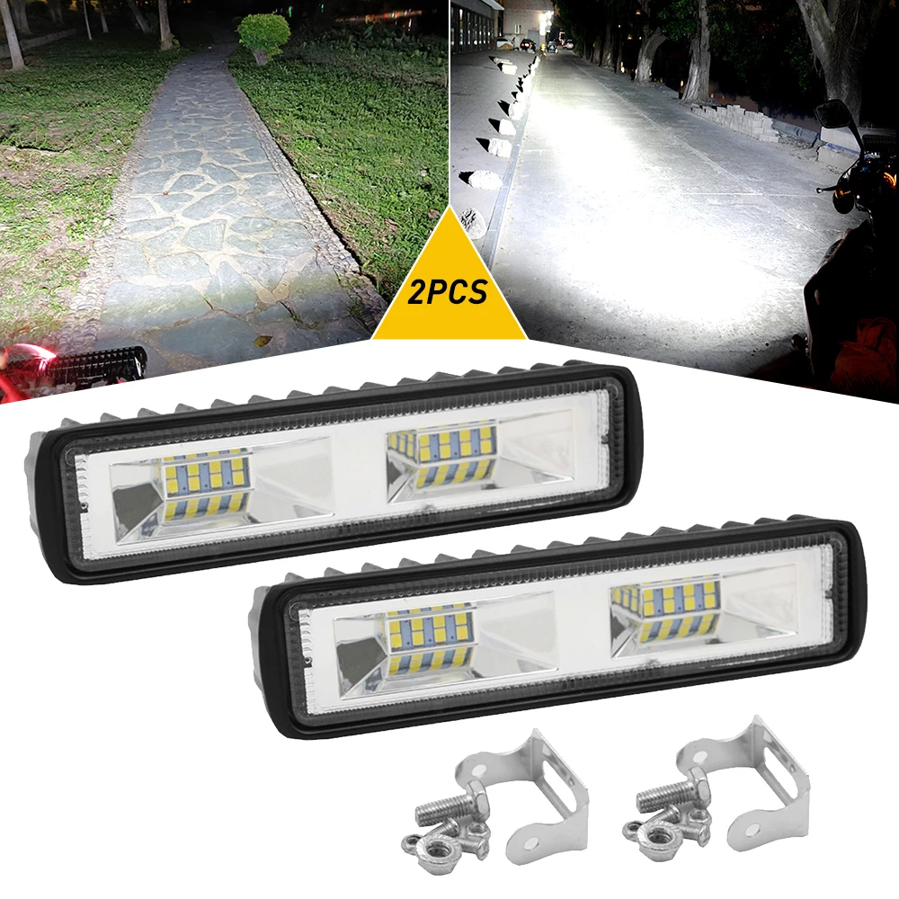 Acquista Barra luminosa da lavoro a LED Fendinebbia Lampada da guida  Lampada fuoristrada per camion Faro per auto per camion Trattore Rimorchio  per barche 4x4 Led