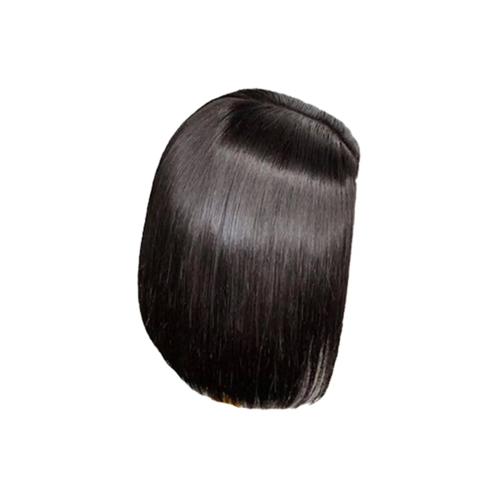 Short Hair Wig Short Bob Hair Wig Easy to Use Machine Made Short Bob Straight Hair Wig Bob Wig for Party Daily Women