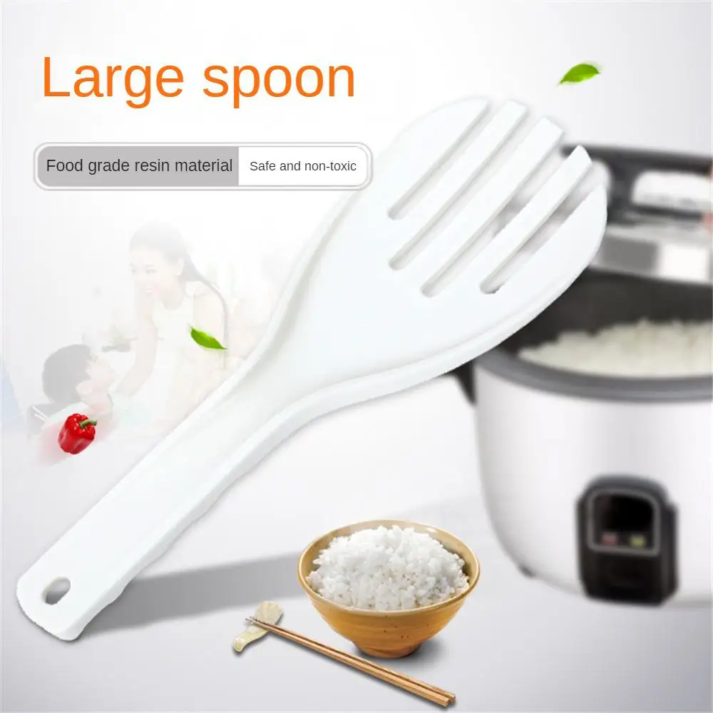 Standable Non-stick Rice Spoon Cute Little Monster Rice Spoon Cute Transparent Porridge Shovel Paddle Kitchen Safe Cooking Scoop silicone cooking spoon cooking scoop