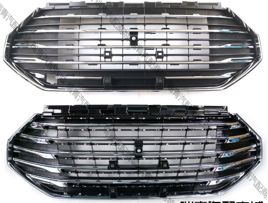 FRONT BUMPER UPPER GRILLE NICKEL PLATING KIT PARTNER HILL-BERLINGO  2014-2017 1608322980 - AliExpress