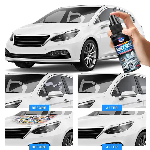 Car Sticker Remover General Household 120ml Car Glass Cleaner  Multi-Functional Car Adhesive Remover For Spots Stains Marks - AliExpress