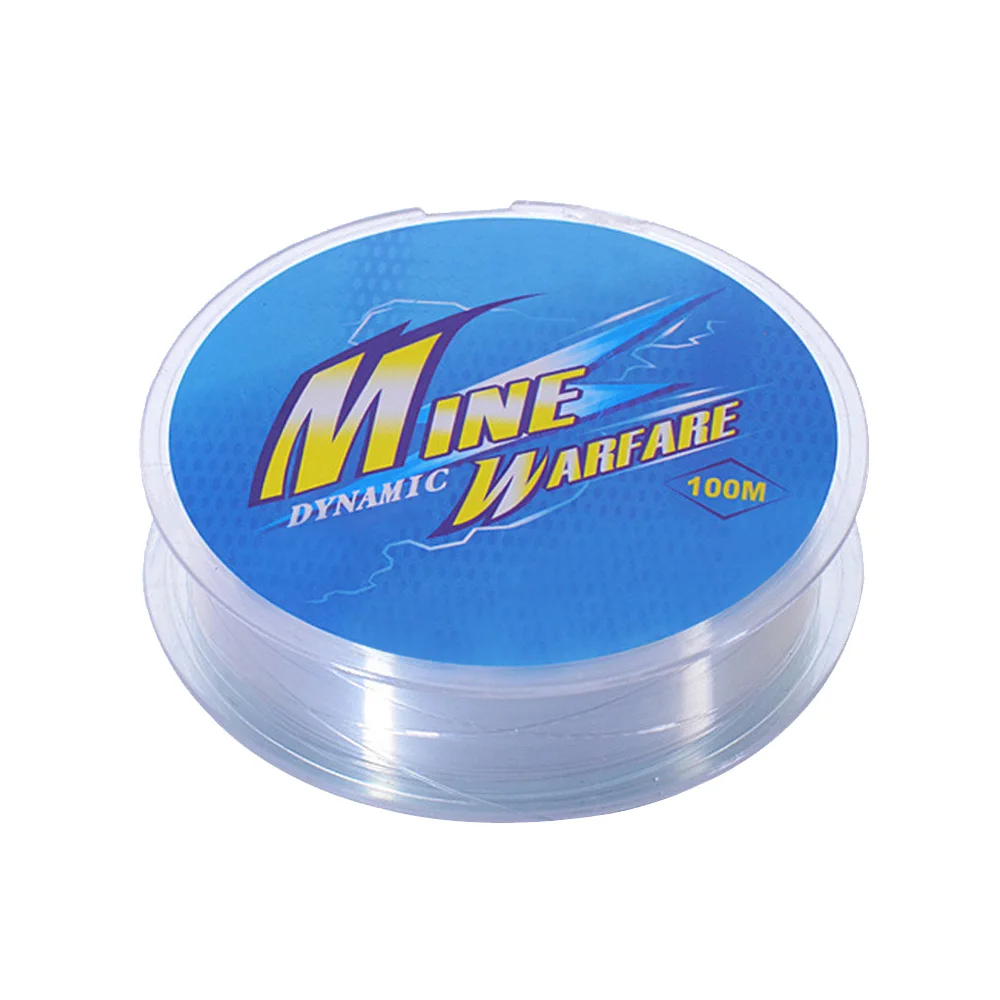 

1 шт., рыболовная нейлоновая леска, 100-0,4 мм