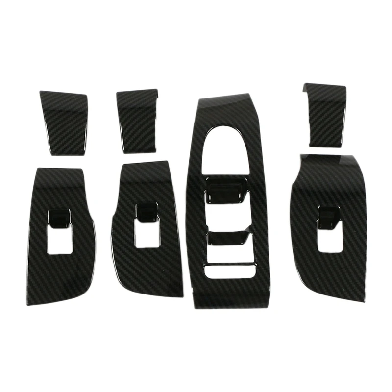 

Для Mazda 3 M3 Axela CX30 2020 ABS аксессуары из углеродного волокна крышка переключателя интерьера двери окна автомобиля крышка крышки отделки