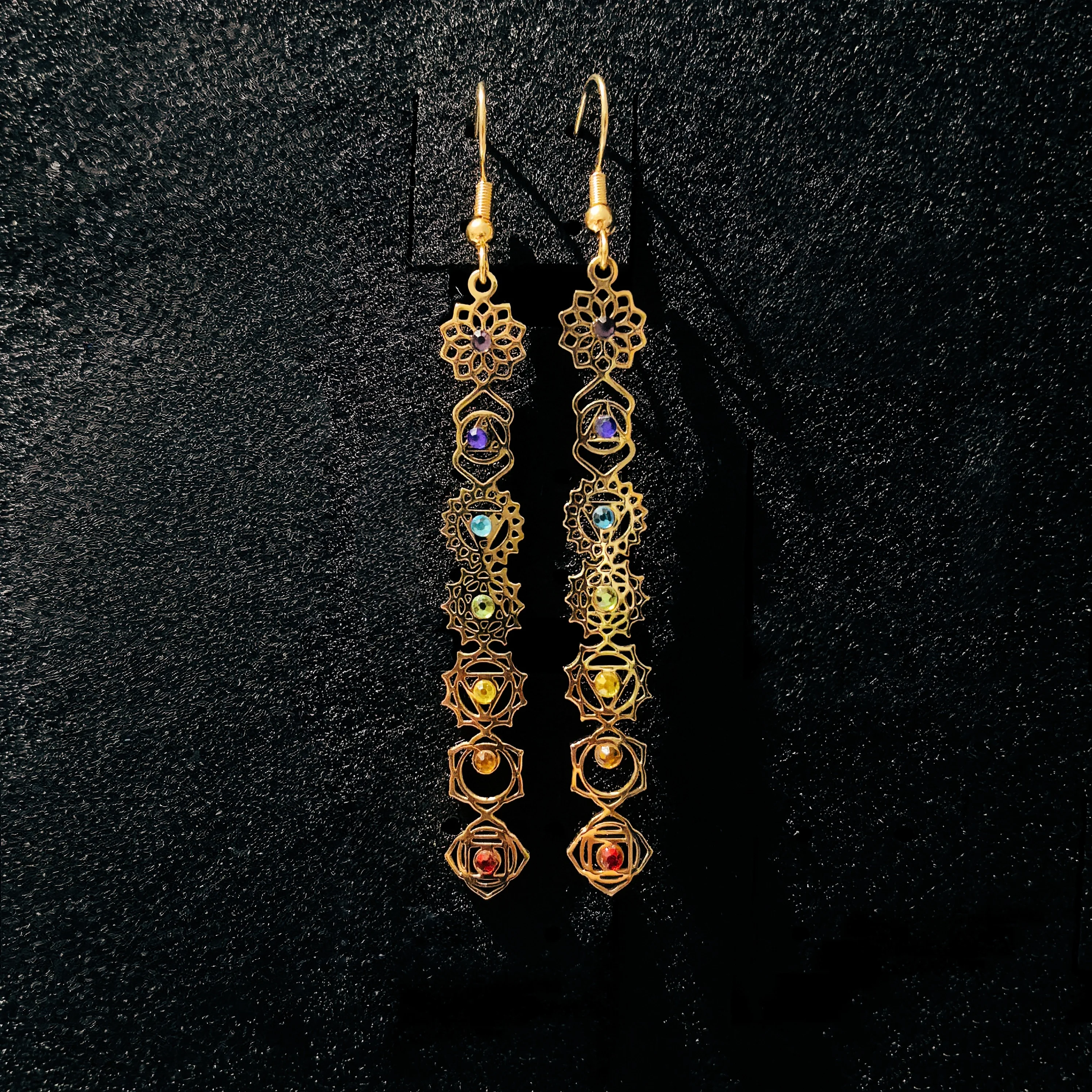 7 Chakra Zircon Necklace 3