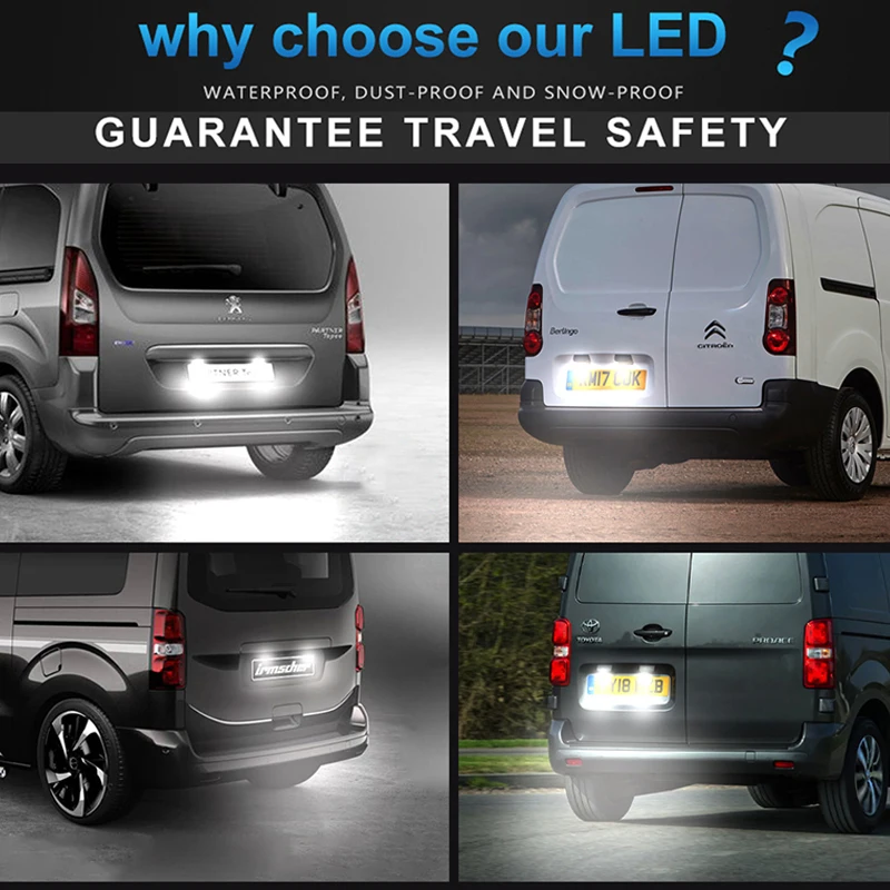 Luci Targa Led Canbus RENAULT MEGANE IV 6000K Luce Bianca No Error Luci Targa Led Canbus RENAULT MEGANE IV 6000K Luce Bianca No Error