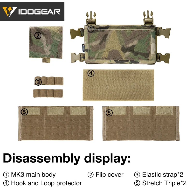KRYDEX – panneau avant de Style Spiritus, pour MK3 MK4 JPC LV119, gilet porte-plaque tactique MK3 MK4, châssis de Micro combat camouflage  18