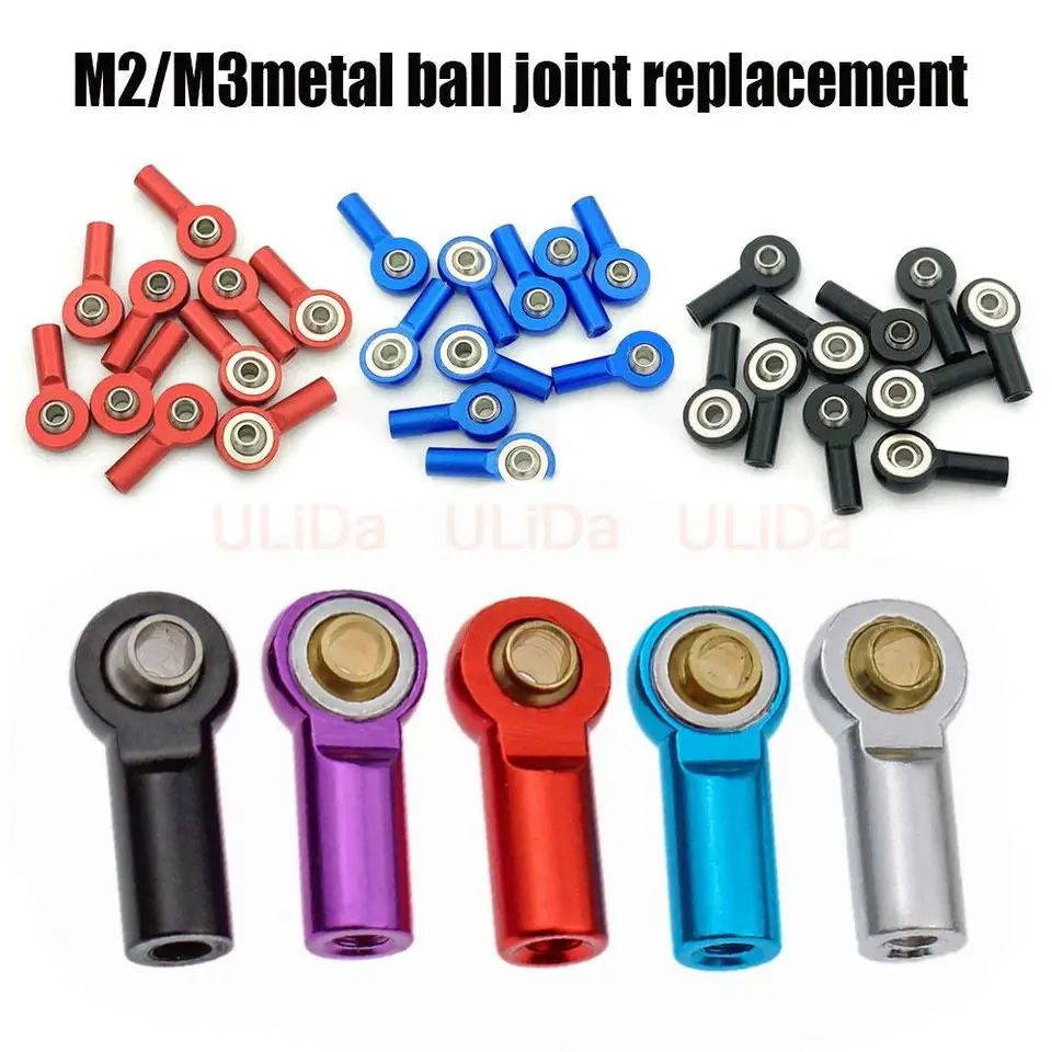 M2/M2.5/M3 Kugelkopf Kugelgelenk Link Rod End Ball Head Kugelköpfe Für RC Auto E