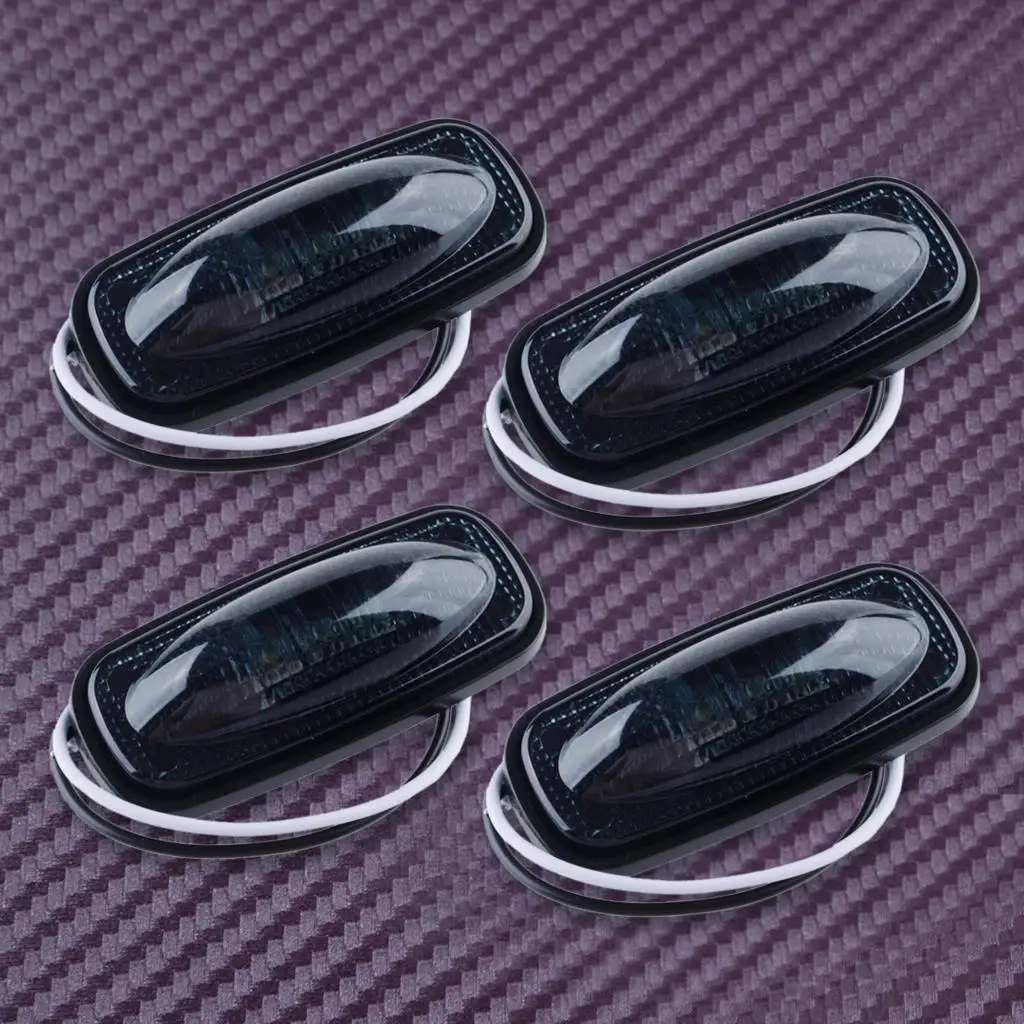 

4Pcs 12V Side Marker Signal Light Clearance Lamp Plastic Fit for Ram 1500 2500 3500 2003 2004 2005 2006 2007 2008 2009