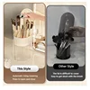 Automatic Lifting Makeup Brush Holder with Dustproof Lid Cosmetic Storage Box for Brushes,Lipsticks Makeup Organier for Vanity 6