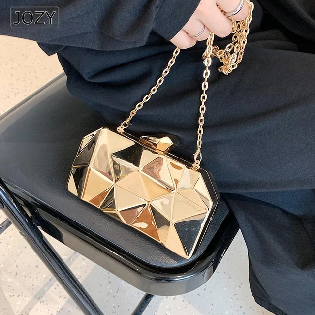 Leather Women Clutch. Triangle Bag. Casual Bag. Geometric Bag. 