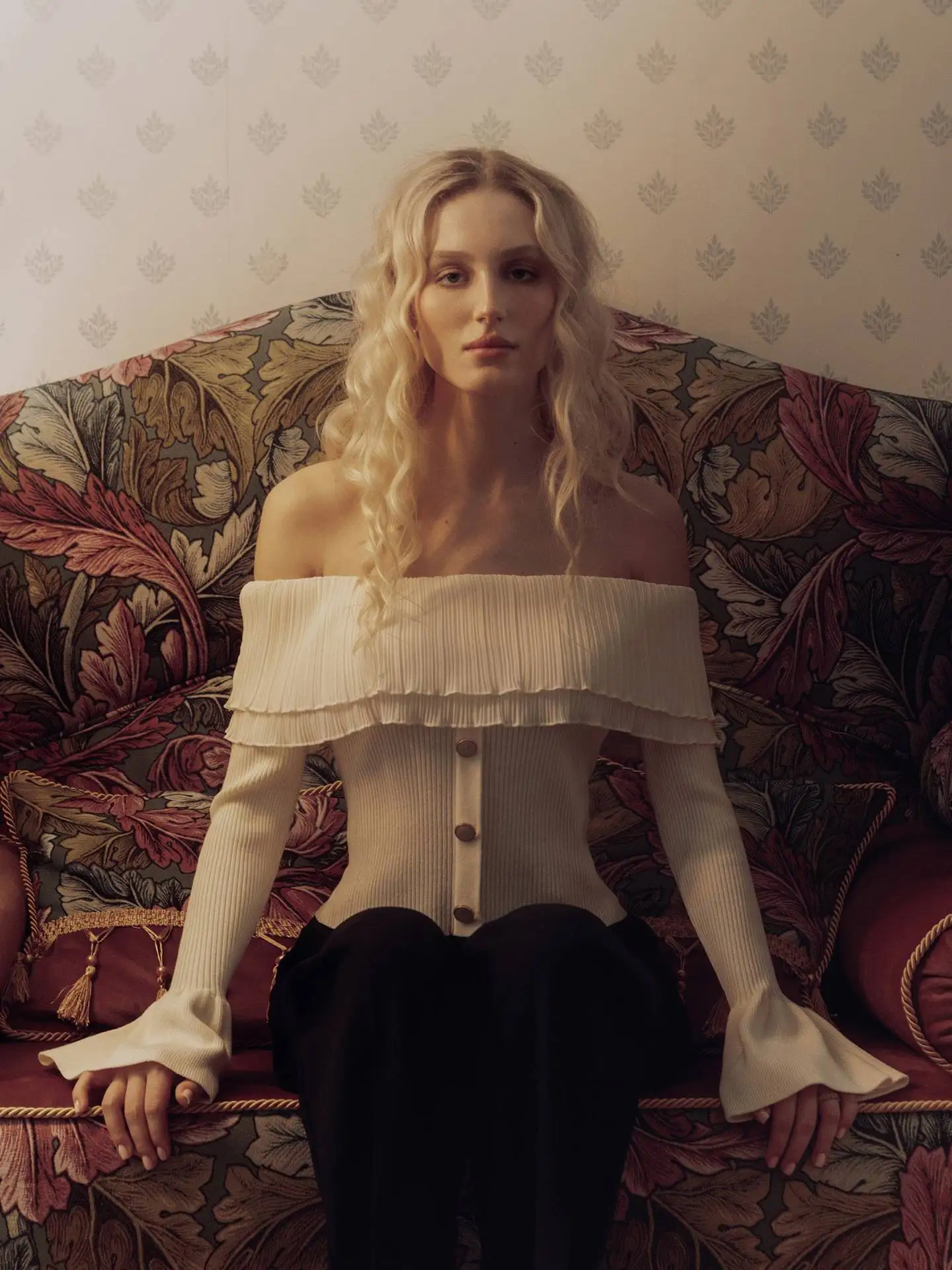 Knit Backless Sweater Pullover Female Patchwork Ribbed Off-Shoulder Slim Fashion Y2k Autumn Top Women's Knitwear Pullover