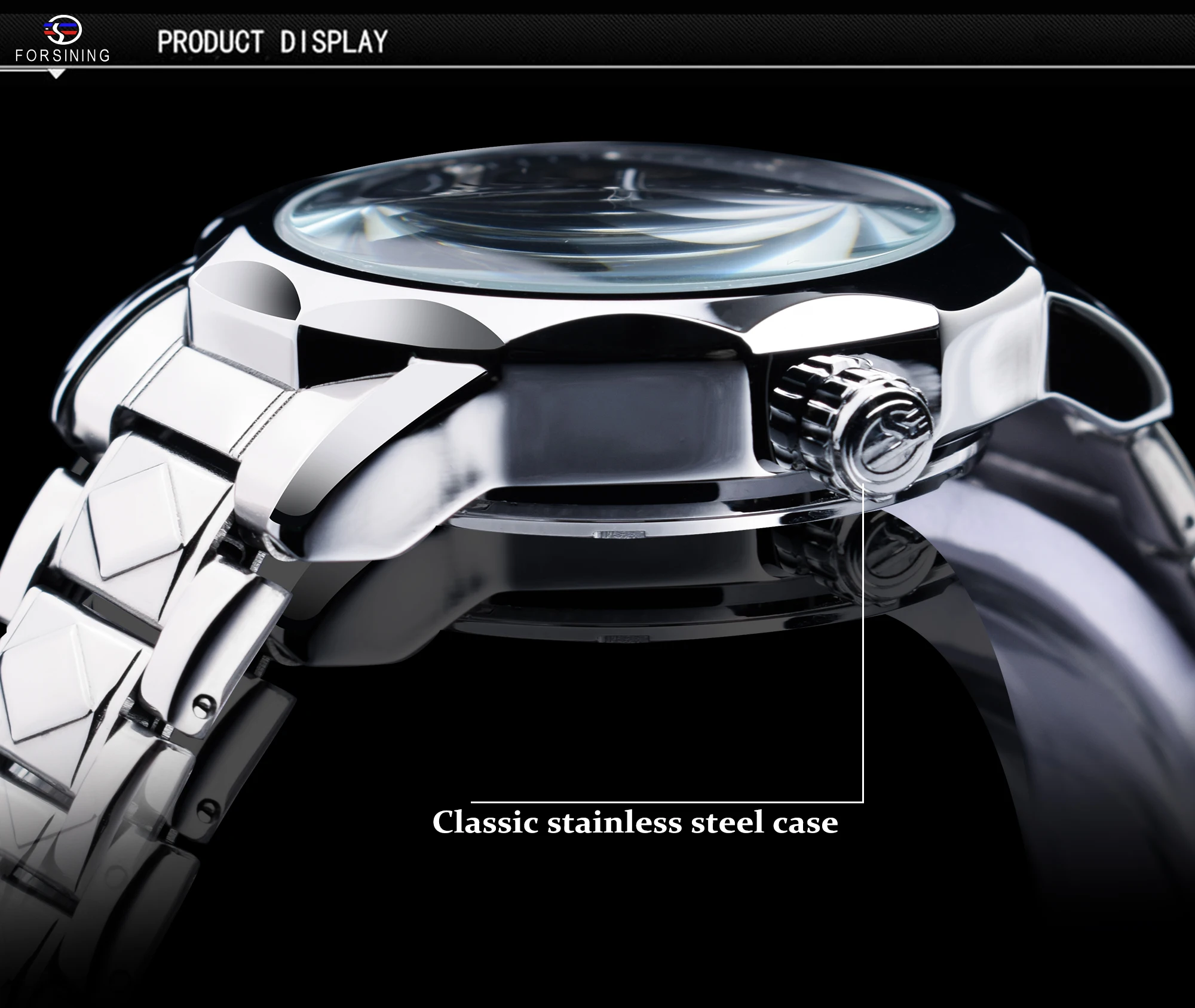 Forsining GMT1238 Automatic Watch description image 7
