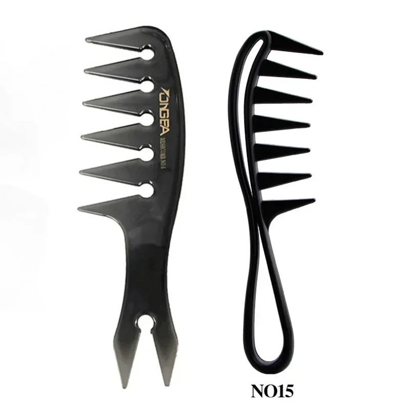 Wide Teeth Hairbrush for Men - Beard & Hair Styling Comb